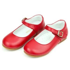 L’Amour Red Flats sz 12 worn once